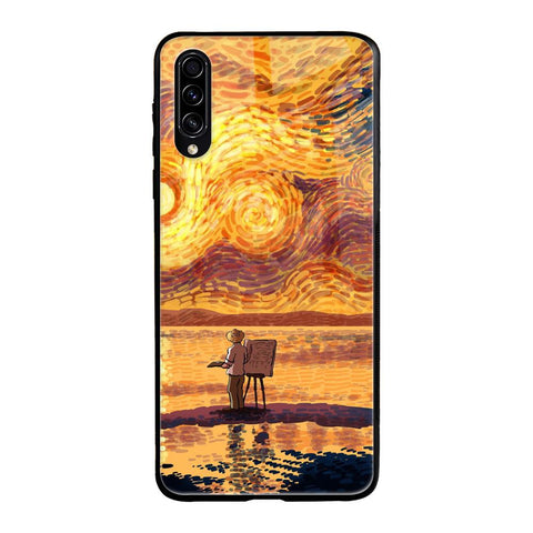 Sunset Vincent Samsung Galaxy A70s Glass Back Cover Online