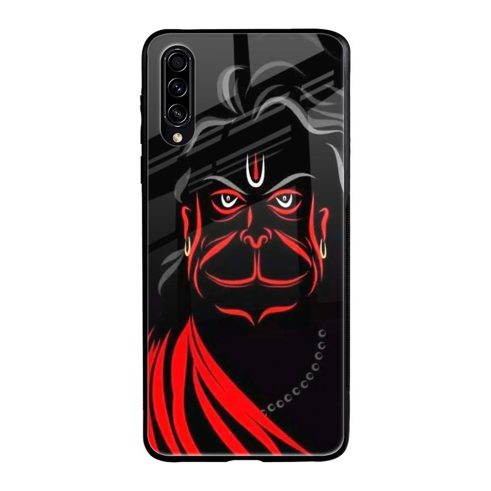 Lord Hanuman Samsung Galaxy A70s Glass Back Cover Online
