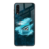 Power Of Trinetra Samsung Galaxy A70s Glass Back Cover Online