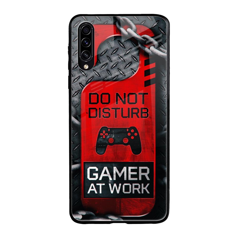 Do No Disturb Samsung Galaxy A70s Glass Back Cover Online