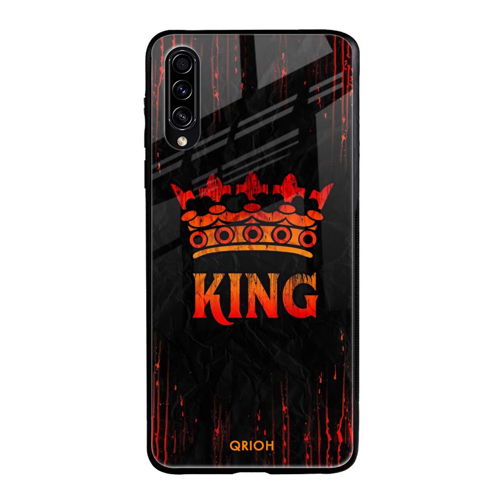 Royal King Samsung Galaxy A70s Glass Back Cover Online
