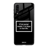 Dope In Life Samsung Galaxy A70s Glass Back Cover Online