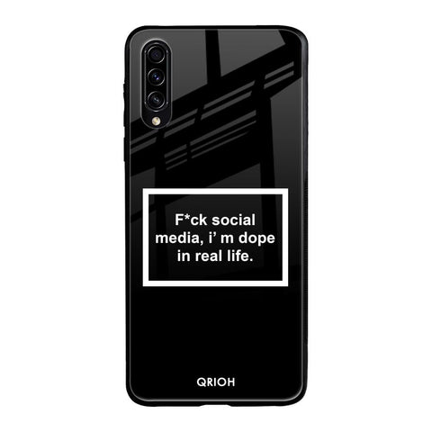 Dope In Life Samsung Galaxy A70s Glass Back Cover Online