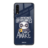 Struggling Panda Samsung Galaxy A70s Glass Back Cover Online