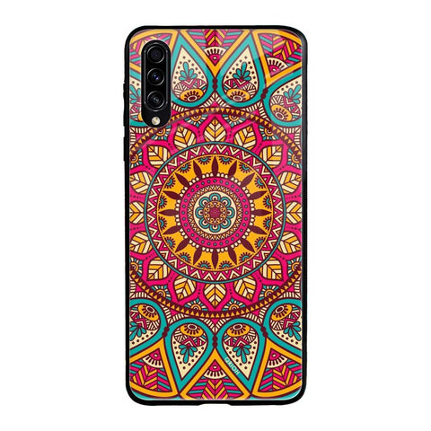 Elegant Mandala Samsung Galaxy A70s Glass Back Cover Online