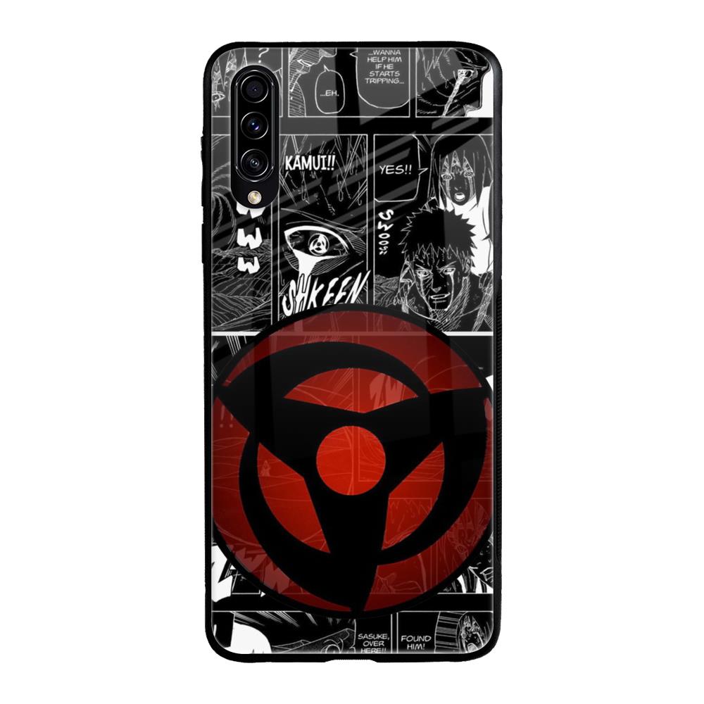 Sharingan Samsung Galaxy A70s Glass Back Cover Online