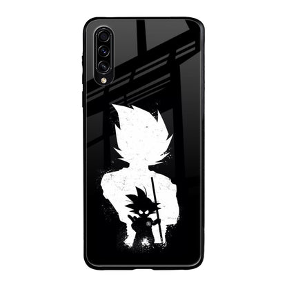 Monochrome Goku Samsung Galaxy A70s Glass Back Cover Online