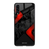Modern Camo Abstract Samsung Galaxy A70s Glass Back Cover Online
