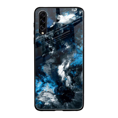 Cloudy Dust Samsung Galaxy A70s Glass Back Cover Online