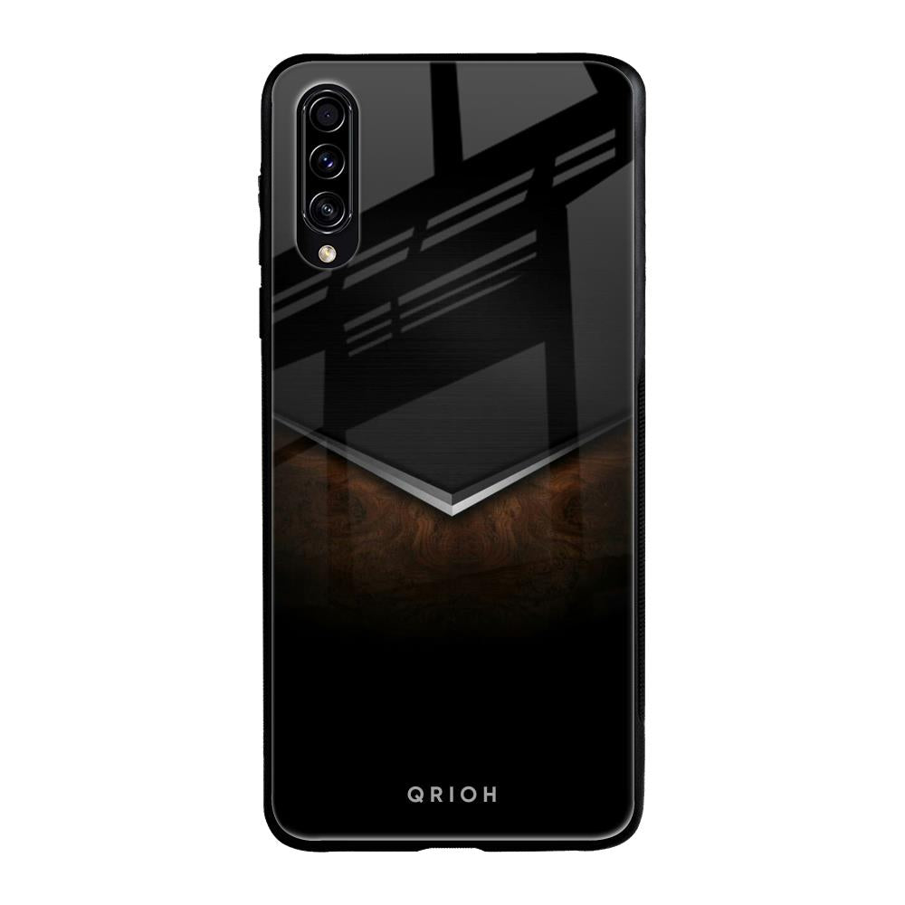 Dark Walnut Samsung Galaxy A70s Glass Back Cover Online