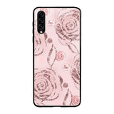 Shimmer Roses Samsung Galaxy A70s Glass Cases & Covers Online