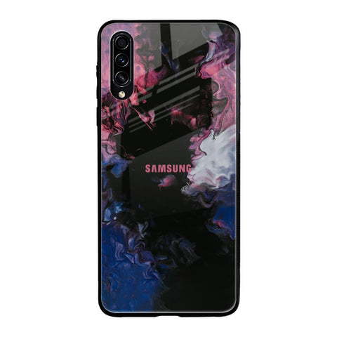 Smudge Brush Samsung Galaxy A70s Glass Back Cover Online