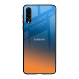 Sunset Of Ocean Samsung Galaxy A70s Glass Back Cover Online