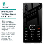 Classic Keypad Pattern Glass Case for Samsung Galaxy A70s