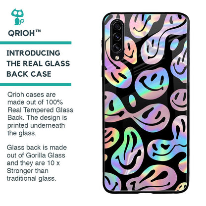 Acid Smile Glass Case for Samsung Galaxy A70s