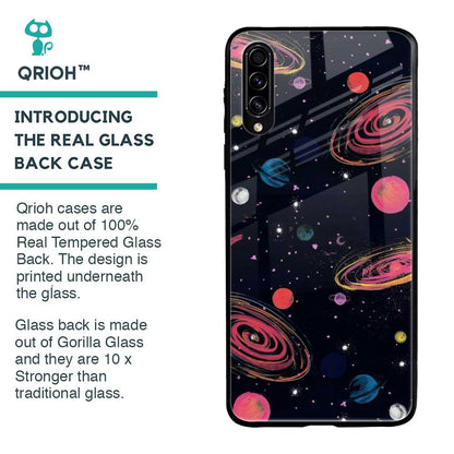 Galaxy In Dream Glass Case For Samsung Galaxy A70s