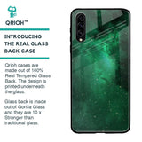 Emerald Firefly Glass Case For Samsung Galaxy A70s
