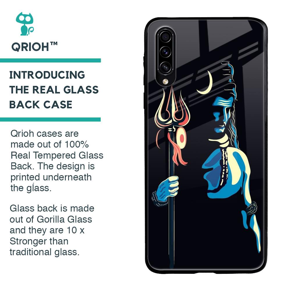 Mahakal Glass Case For Samsung Galaxy A70s