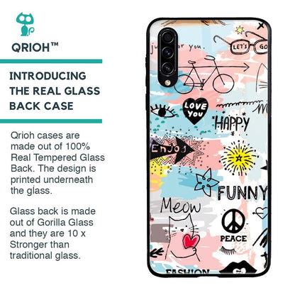 Just For You Glass Case For Samsung Galaxy A70s