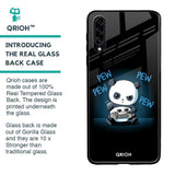 Pew Pew Glass Case for Samsung Galaxy A70s