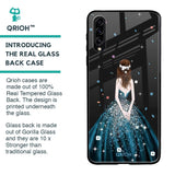 Queen Of Fashion Glass Case for Samsung Galaxy A70s