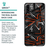 Vector Art Glass Case for Samsung Galaxy A70s