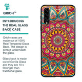 Elegant Mandala Glass Case for Samsung Galaxy A70s