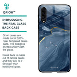 Deep Ocean Marble Glass Case for Samsung Galaxy A70s