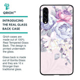 Elegant Floral Glass case for Samsung Galaxy A70s