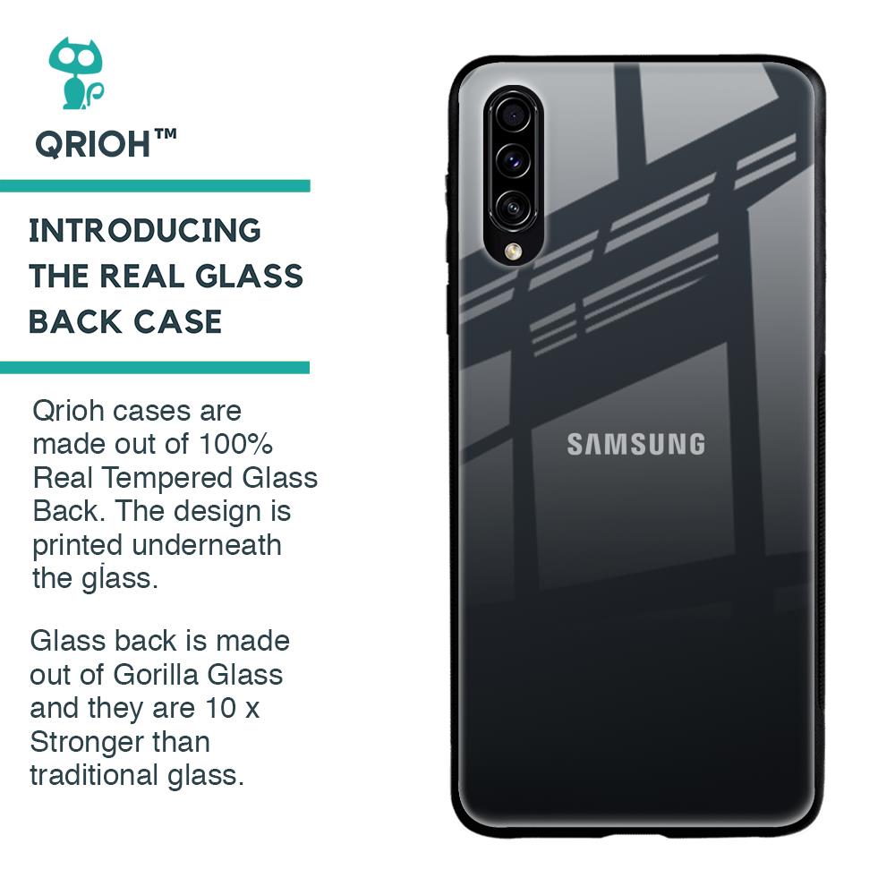Stone Grey Glass Case For Samsung Galaxy A70s