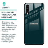Hunter Green Glass Case For Samsung Galaxy A70s