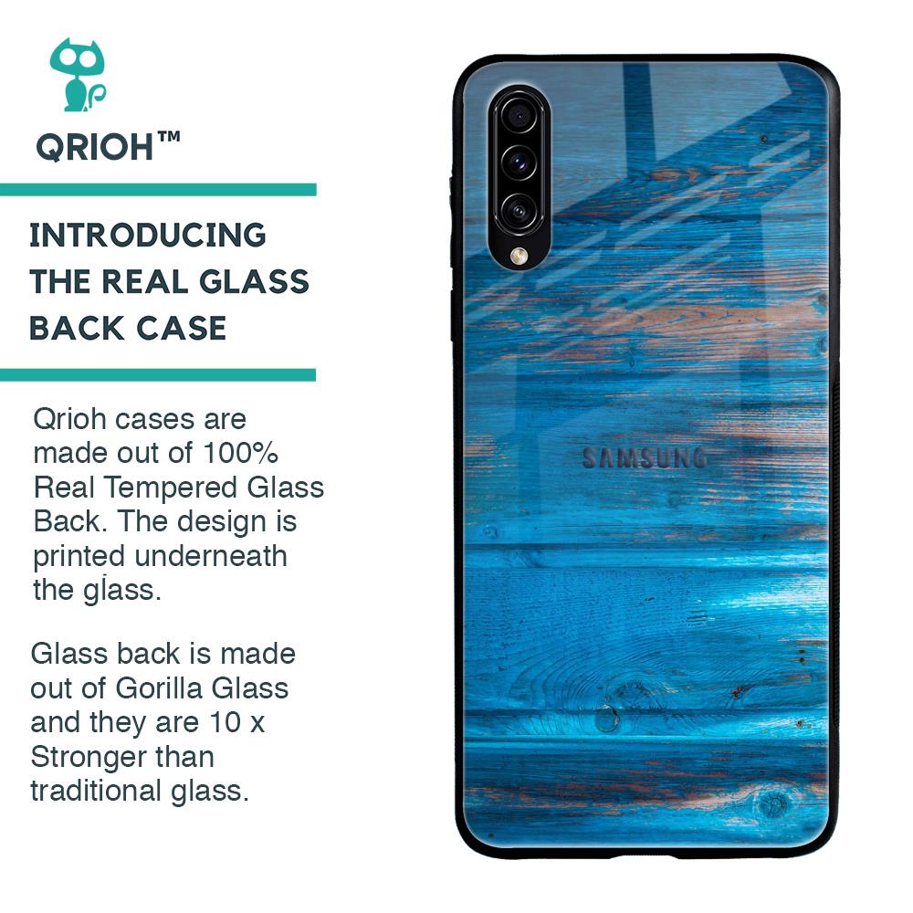 Patina Finish Glass case for Samsung Galaxy A70s