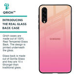Pastel Pink Gradient Glass Case For Samsung Galaxy A70s