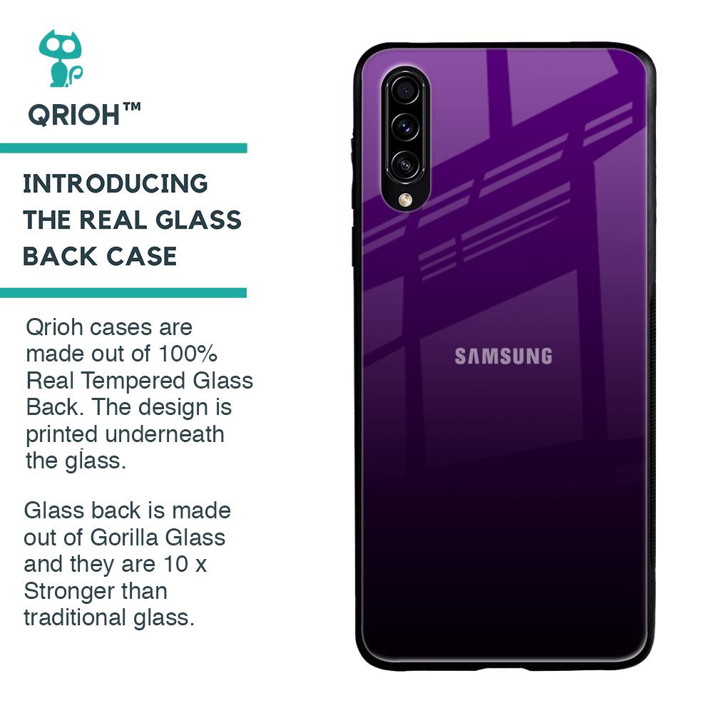 Harbor Royal Blue Glass Case For Samsung Galaxy A70s