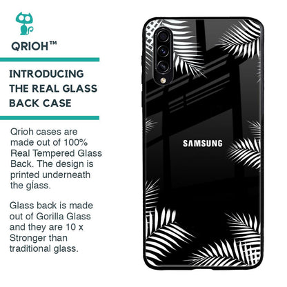 Zealand Fern Design Glass Case For Samsung Galaxy A70s