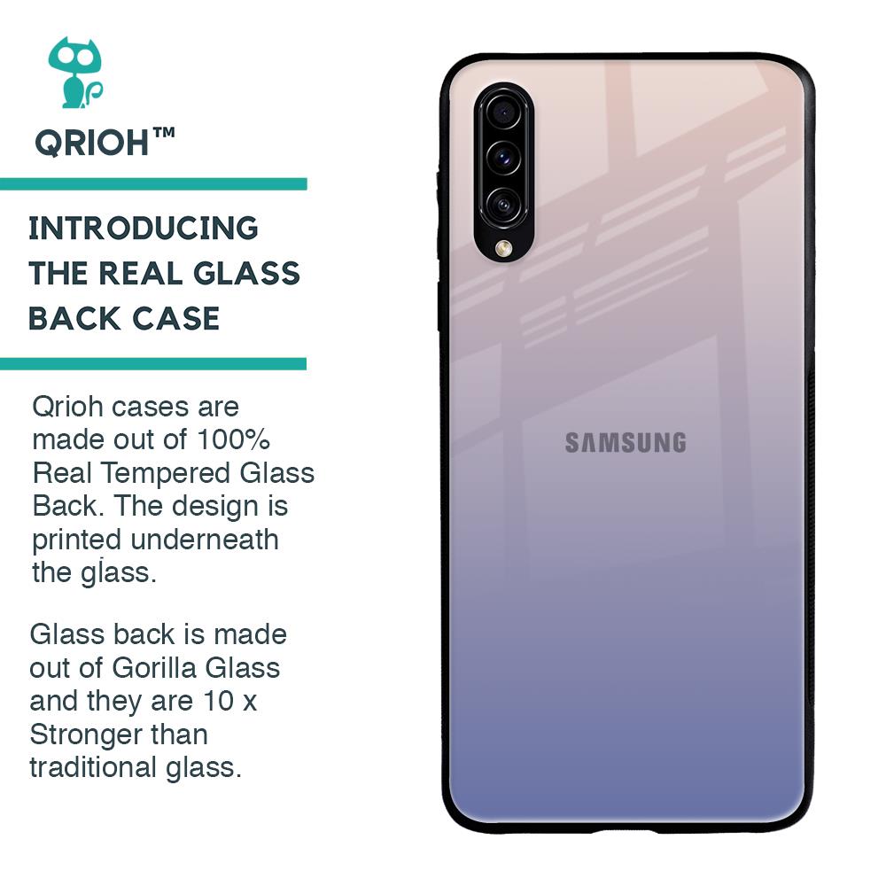 Rose Hue Glass Case for Samsung Galaxy A70s