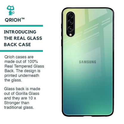 Dusty Green Glass Case for Samsung Galaxy A70s