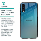 Sea Theme Gradient Glass Case for Samsung Galaxy A70s