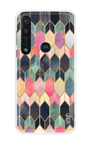 Shimmery Pattern Motorola Moto G8 Plus Back Cover