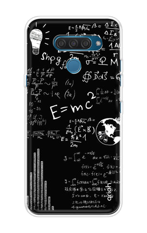 Equation Doodle LG Q60 Back Cover