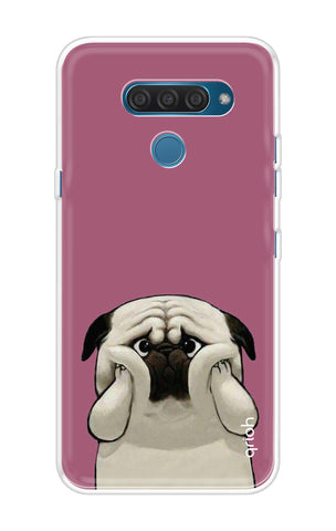 Chubby Dog LG Q60 Back Cover