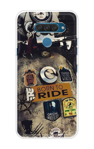 Ride Mode On LG Q60 Back Cover