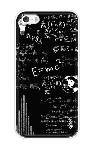 Equation Doodle iPhone SE Back Cover
