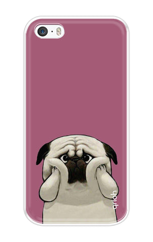 Chubby Dog iPhone SE Back Cover