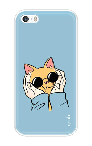 Attitude Cat iPhone SE Back Cover