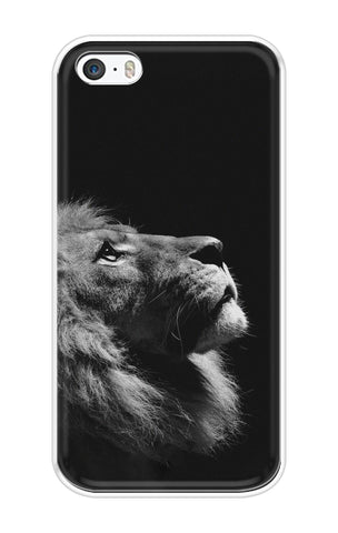 Lion Looking to Sky iPhone SE Back Cover