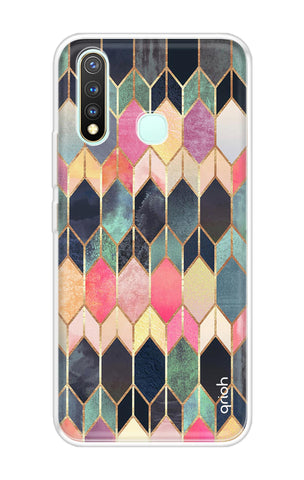 Shimmery Pattern Vivo U3 Back Cover