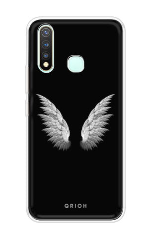 White Angel Wings Vivo U20 Back Cover