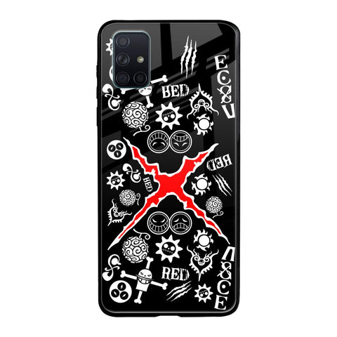Red Zone Samsung Galaxy A51 Glass Back Cover Online