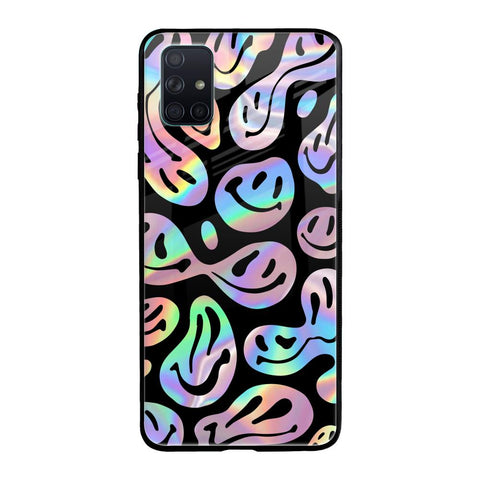 Acid Smile Samsung Galaxy A51 Glass Back Cover Online